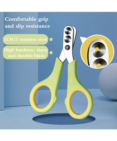 Buy Dongker Stainless Steel Cat Nail Clippers | Double Circular Hole Pet Claw Care Scissors for Cats Dogs Rabbits & More - Buy Online on GoSupps.com
