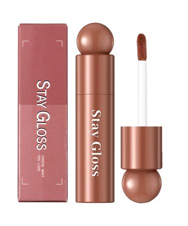 bellv Waterproof Lip Gloss - Waterproof long-lasting and fade-resistant lip gloss - Highly pigmented lipstick for women and girls Bellv