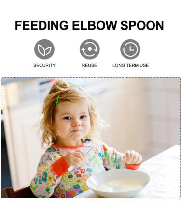 Left Handed Adaptive Utensils Set for Rehabilitation - Easy Grip Spoon and Fork Set for Disabled Elderly - Stainless Steel Self Feeding Utensils - Silver - Buy Online on GoSupps.com
