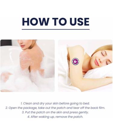 Jauarta 48-Piece Sleep Aid Stickers - Acupuncture Points for Insomnia Relief with Essential Oils - Buy Online on GoSupps.com