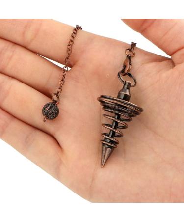 AMONIDA Rustproof Spiritual Pendulum - Exquisite Bronze Metal Divination Tool Portable & Innovative - Buy Online on GoSupps.com