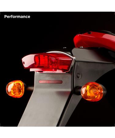 2 Pieces Mini Red Cat Eye Reflectors - 100 x 13 x 7 mm Self-Adhesive for Motorcycles Bicycles & Scooters - International Shipping Available - Buy Online on GoSupps.com