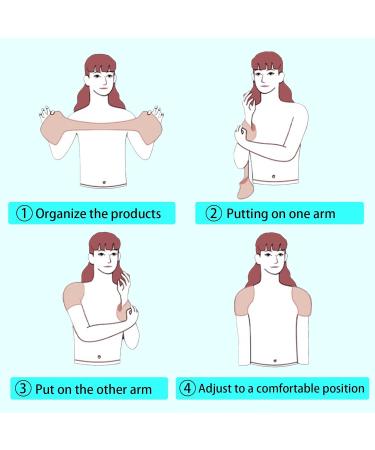 Silicone Shoulder Pads for Men & Women - Anti-Slip Reusable Enhancers for Shirts Suits & Dresses (Small for Girls - Buy Online on GoSupps.com