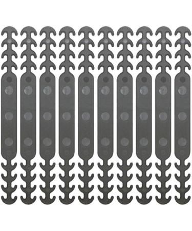 10/20 Silicone Face Ear Hooks - Adjustable Slip-Resistant Anti-Loss for Kids & Adults - Durable Black Buckle Strap - Premium Quality from China - Buy Online on GoSupps.com