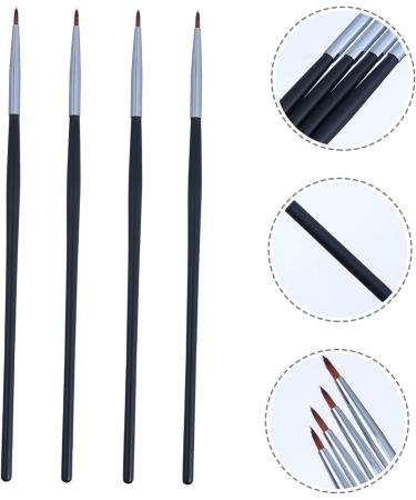 Beavorty Thin Eyeliner Brush 4pcs Fine Eyeliner Brush Eyeshadow Lip Makeup Brush Girls Eyeliner Applicator Lip Brush - Buy Online on GoSupps.com