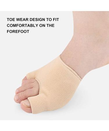 ANGGREK Hallux Valgus Corrector - 2 Pairs U Shaped Bunion Corrector for Hallux Valgus Correction - Orthopedic Forefoot Pads (Small) - Buy Online on GoSupps.com