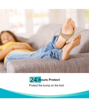 Akozon Small Toe Pain Relief | Bunion Corrector & Pinky Toe Spacer Pad with Anti-Slide Belt for Comfortable Foot Care - Buy Online on GoSupps.com
