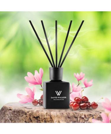 David Walker Room Diffuser - Magnolia Cherry | 130 ml | Luxury Home Fragrance | International Shipping - Buy Online on GoSupps.com