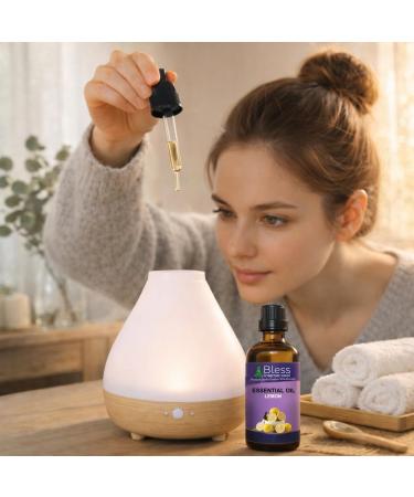 Bless-International-Lemon-Essential-Oil-Organic-100%-Natural-Blends Used-in-Diffusers-Home-Candles-Fragrance-Aromatherapy-Humidifiers-and-Gifts 4 fl. Oz - Buy Online on GoSupps.com