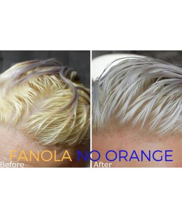 Fanola No Orange Shampoo & Conditioner Set - 350ml (11.83 fl oz) - Buy Online on GoSupps.com