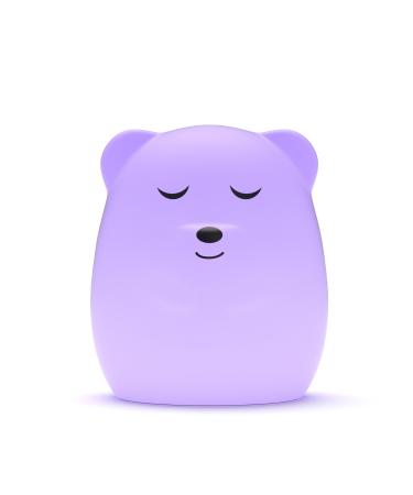 Breathing Pal 'Ted'- Mindfulness Breathing Light Guided Visual Meditation Breathing Light Anxiety Relief Items for Calm Down Corner/Meditation/Sleep for Adult&Kid Ted (Bear)