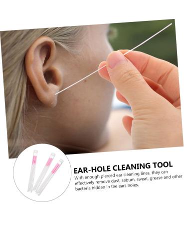 Healifty 12 Boxes Ear Piercing Cleaning Line - Rosy Ear Hole Cleaner | Household Ear Cleaning Accessory - Buy Online on GoSupps.com