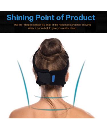 Adjustable Anti Snoring Chin Strap for Men and Women - Snore Relief Sleep Aid Solution - Buy Online on GoSupps.com