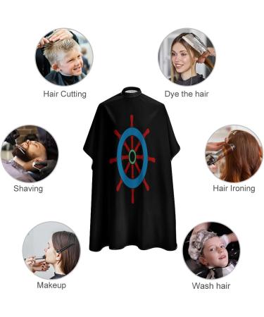Buy Ship Boat Rudder Barber Cape - Cute Professional Hair Cutting Apron for Boys & Girls | Best Quality & Fast International Shipping - Buy Online on GoSupps.com
