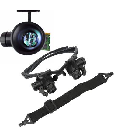 Eye Loupe Easy Wearing ABS Easy Carrying 10X 15X 20X 25X Repair Magnifier for Writing - Buy Online on GoSupps.com