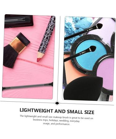 Baluue 90 Pcs Double Ended Eyeshadow Brush Sponges Makeup Cosmetic Tool Tipped Eye Black Artificial Fiber - Buy Online on GoSupps.com