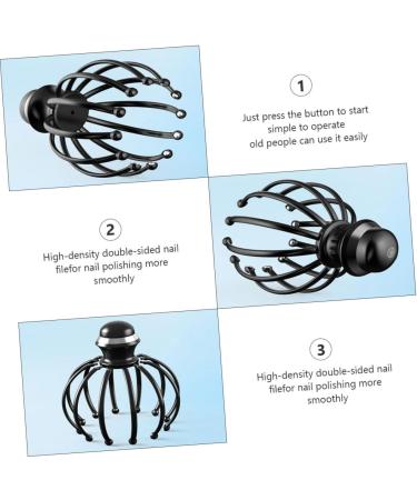 Fomiyes 3 STK Head Massage Brush - Hair & Hand Massager for Ultimate Relaxation | International Shipping Available - Buy Online on GoSupps.com