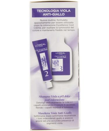L'Or al Paris Excellence Cool Creme 4.11 Castano Ultra Freddo - Buy Online on GoSupps.com