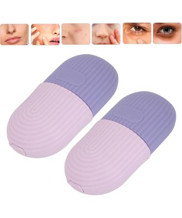 Ice Facial Roller Shrink Pore Easy to Use Ice Roller Shape Eye Bags Relief Portable for Women for Home (Purple) - Buy Online on GoSupps.com