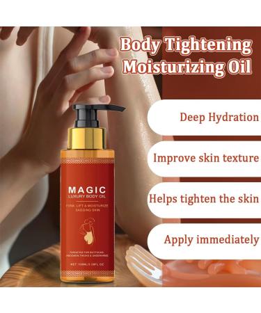 Teegxddy Magic Luxury Body Oil Glow Remedy Oil 2 pieces suitable for firming and hydrating the skin lifts sagging skin Magic Body Oil for all skin types - Buy Online on GoSupps.com