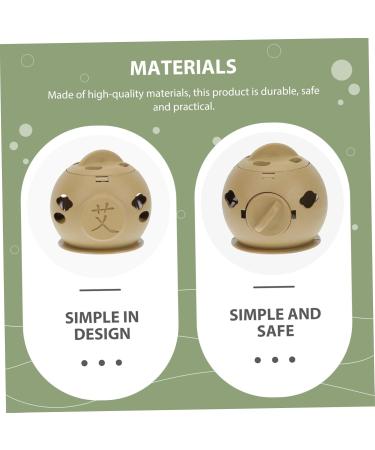 FOMIYES Moxibustion Magnetic Holder - Universal Moxa Massager & Body Massage Device | AI ZHU Nursing Tool (5.5x5.5cm) - Sorted Color Options - Buy Online on GoSupps.com