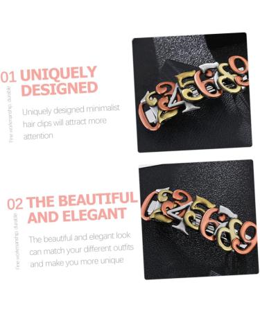 MAGICLULU Hairpin Ponytail Clip Hair Clips for Women Hair Accessories for Women Hair Clips for Hair Barrette Barrettes for Hair Jewelry Barrettes for Women - Buy Online on GoSupps.com