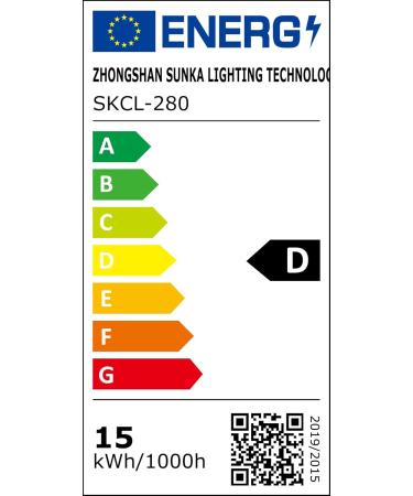 Zemty 15W LED Ceiling Light - Ultra Thin 18cm 1800LM 3000/4000/6500K - 2 Pieces | Perfect for Bathroom Kitchen & Bedroom Lighting - Buy Online on GoSupps.com