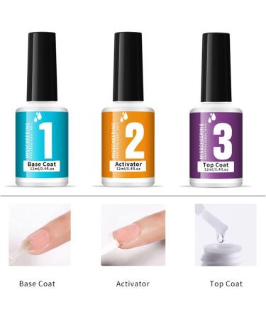 Layhou 6 Colors Dip Powder Nail Kit - Nail Dipping Powder Kit Powder Nails Dipping Powder Set for DIY Salon No LED Nail Lamp Needed Nail Art Manicure with Base Top Coat Activator (Set 5) 05 - Buy Online on GoSupps.com