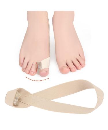 Anggrek Valgus Corrector Belt - Soft & Comfortable Bunion Corrector for Overlapping Toes (Skin Color, Size L) - Buy Online on GoSupps.com
