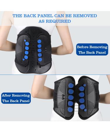Nvorliy LSO Lower Back Brace - Adjustable Compression Support for Men & Women, Ideal for Sciatica, Herniated Discs, Post Op Recovery - XX-Large - Buy Online on GoSupps.com