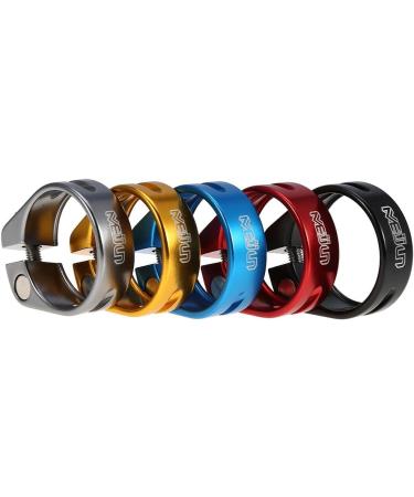 Aluminium Alloy Bike Seat Post Clamp - Fits 30.4/30.8/31.6mm - Black - Buy Online on GoSupps.com