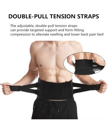 Warm Girl Lumbar Support Belt - Adjustable Compression Back Support Brace for Pain Relief | Breathable & Lightweight Size L - Buy Online on GoSupps.com