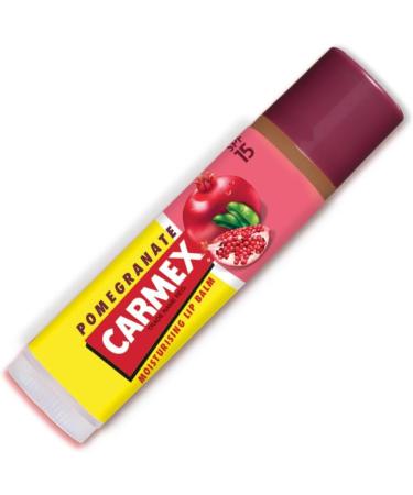 Carmex Carmex Pomegranate Lip Balm Ultra Moisturizing Spf 15 6 Units - Buy Online on GoSupps.com