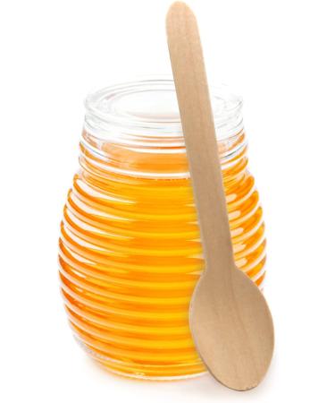 100pcs Disposable Wooden Cutlery Spoons - Eco-Friendly & Biodegradable - 6.4 Inch - Ideal for Events, Camping, Picnics - Buy Online on GoSupps.com