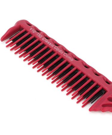 Teasing Comb 3 Rows of Teeth Tail Comb for Volume and Styling Precision(Red) - Buy Online on GoSupps.com