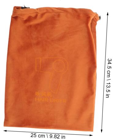 WRITWAA Hair Dryer Storage Bag Hair Dryer Travel Bag Drawstring Bags Hair Blow Dryer Bag Hair Blower Bag Hair Dryer Carrying Bags Drawstring Storage Bag Storage Bag for Hair Dryer - Buy Online on GoSupps.com