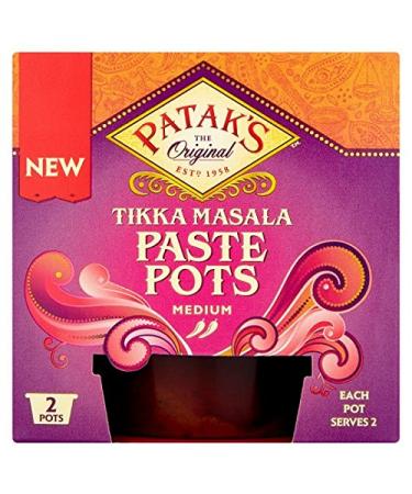 Patak's Pataks Tikka Masala Set of 2 jars of pasta 70 g