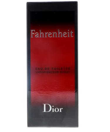 Fahrenheit for Men by Christian Dior - 3.3 / 3.4 oz (100 ml) EDT Spray 3.4 Ounce - Buy Online on GoSupps.com