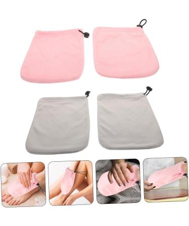 Mipcase 2paires Cire de Paraffine Soins pour Cire ponge de Bain Soins des Mains - Buy Online on GoSupps.com