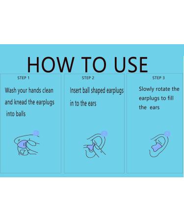 Buy Soft Reusable Silicone Ear Plugs for Sleeping & Swimming - Noise Cancelling 32 dB NRR Easy Carry Case Ideal for Travel - Buy Online on GoSupps.com