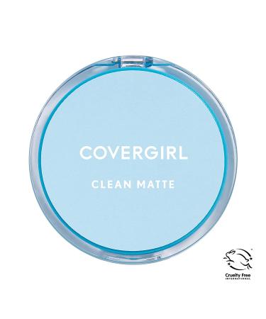 Covergirl Clean Matte Pressed Powder 535 Medium Light - Oil Control .35 oz - Buy Online on GoSupps.com