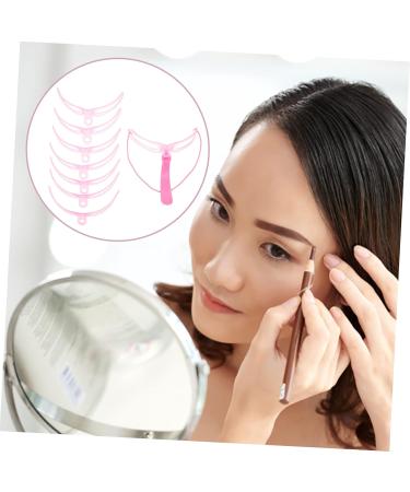 NOLITOY 12 Sets Eyebrow Aid Handheld Eyebrow Stencil Household Eyebrow Tool Travel Replaceable Supplies 12X11X8CMx4pcs Pinkx4pcs - Buy Online on GoSupps.com