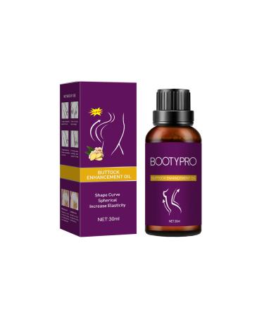 Bootypro Hip Lifting Massage Oil Plump Up Booty Enhancement Oil Plump Up Buttock Enhancement Oil Natural Herbal Hip Lift Up Massage Oil promotes growth for larger prey (1PCs) 1 ml (1 Pack)