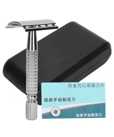 Premium Double Edge Safety Razor | Portable Classic Razor for Men - International Shipping Available - Buy Online on GoSupps.com