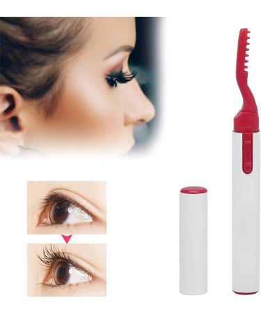 Qukaim Heated Eyelash Curler Heated Eyelash Curler Portable Electric Eyelash Curler for Quick Natural Curling Women Makeup Tool - Buy Online on GoSupps.com