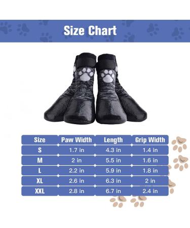 HOMIMP XL Dog Socks: Anti-Slip Paw Protector with Straps for Traction Control - Waterproof - Buy Online on GoSupps.com