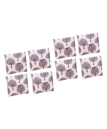 Alipis 8 Pcs Mujer Mini Wet Bags Women Purse Hygiene Bag Diaper Bag Towel Bag Miss Fresh Sanitary Napkin Pack 1 Count (Pack of 1) As Shownx2pcs