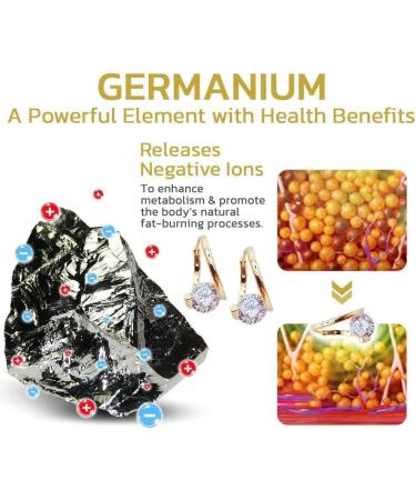 2pair Halolux Lymphvity Germanium Earrings Lymphvity Magnetherapy Germanium Earrings for Weight Loss Lymphatic Drainage Earrings Magnetic Therapy Ring Silver - Buy Online on GoSupps.com