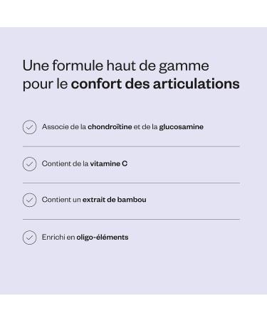 Confort Articulations - Vitamine C - Extrait de Bambusa Vulgaris Standardis 75% de Silicium - Contribue la Sant des OS des Muscles et des Articulations - Sans Gluten - Supersmart - Buy Online on GoSupps.com