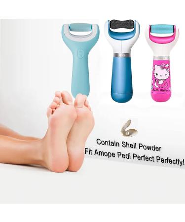 Amope Pedi Perfect Callus Remover Refills - Shell Powder Formula - 1 Extra & 4 Regular Replacements - Buy Online on GoSupps.com